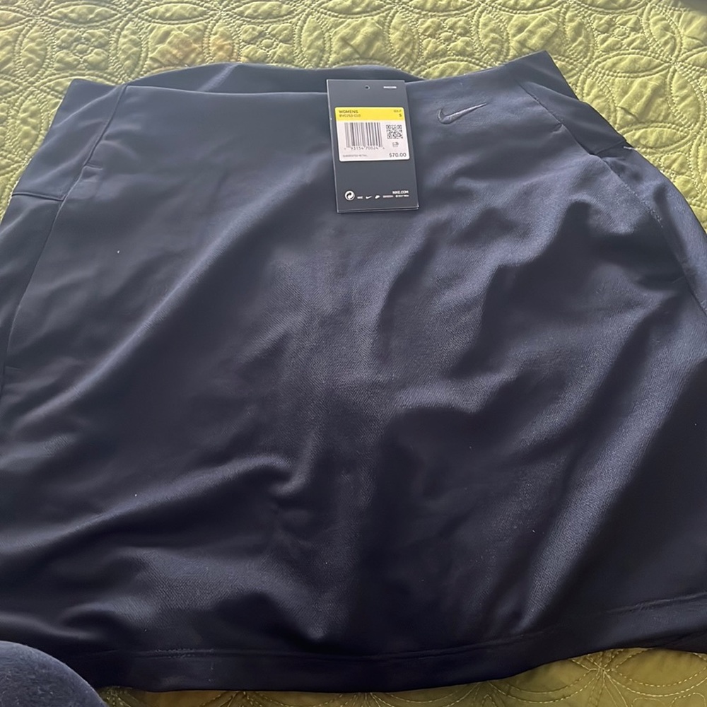 Black Nike skirt